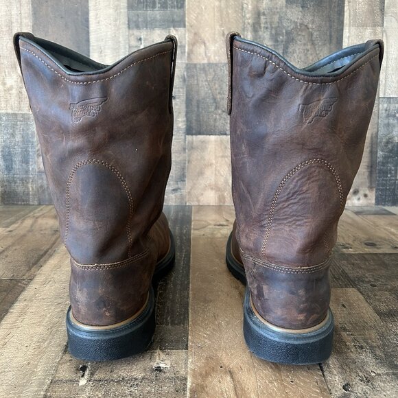 Red Wing 1172 Dynaforce Waterproof Soft Toe Pull On Work Boots Mens 13 B - Picture 8 of 12
